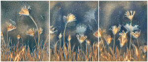 Dan Herrera -Del Rio Trail Landscape. Triptych (ED. 1/1)