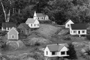 Gene Kennedy -Everett Knowlton's Minature Village, Stonington, Maine (ED. 1/1)
