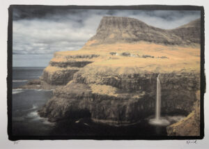 Kerik Kouklis -Múlafossur Waterfall, Faroe Islands (ED. 1/15)