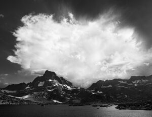 Afternoon Storm Clouds Above the Ritter Range