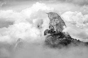 Fog on the Face of Half Dome