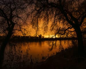 Brad Branan - Sacramento River Sunset