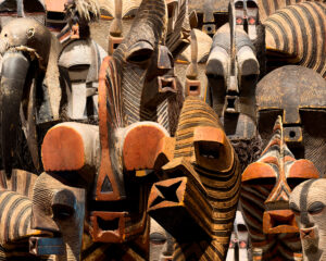 Darrell O'Sullivan - African Mask Collage