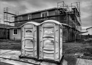Henry Paine - Two Portable Toilets