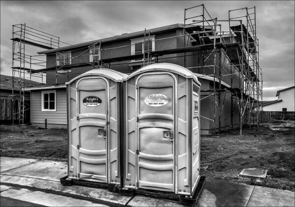 Henry Paine - Two Portable Toilets