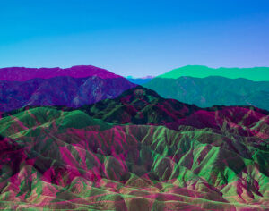 Mignon Stapletpn - Zabrinski Point, Death Valley National Park