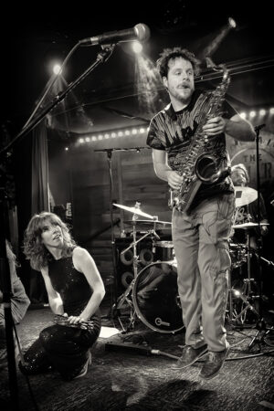 Jess Stoll and Calib Sanders