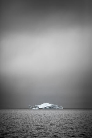 John Romie - Ice Berg in Evening Light
