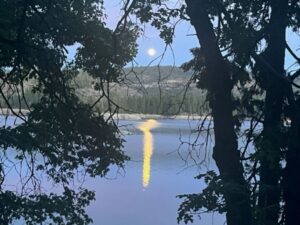 Rhonda Roque - Sierra Nevada Moon Reflection