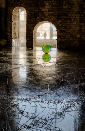 Susan Bovey - Mirrored Floor, Passi, Italy