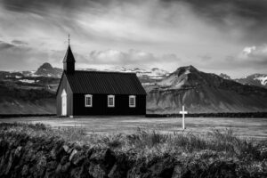 Black Church, Budir, Iceland