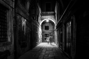 Evening Stroll, Venice