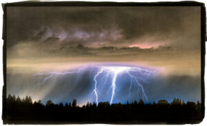 Lightning from our Deck, Placerville