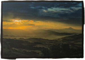 Sunset, San Ginesio, Italy