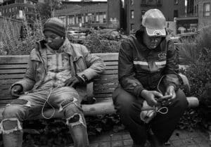 Park Bench Conversation, NYC 2023