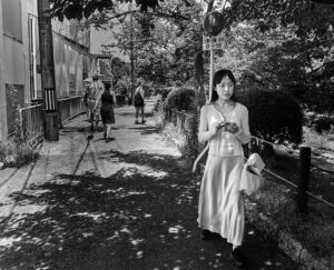 Woman in White, Kyoto 2025