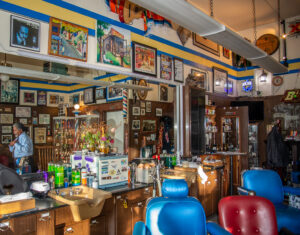 Ben Garfinkle - Sam Charles, Propietor, The Park Place Barbers