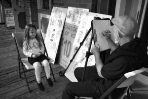 Mignon Stapleton - Cartoon Portrait Od Sacramento