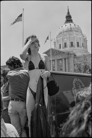 Political Rally, Civic Center, San Francisco, 1979 (R1702.42))