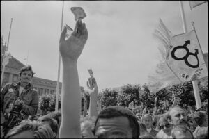 Political Rally, Castro Street, San Francisco, 1977 (R971B)