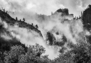 Early Foggy Morning in Yosemite