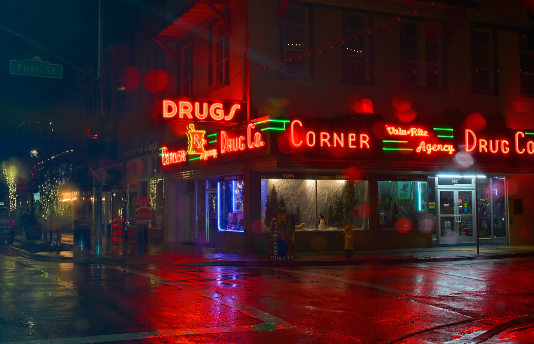 © Alan Fishleder | Rainy Neon Noir