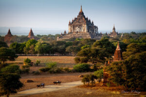 Diane J. Hovey - Bagan Stupa - A Moment Held in Time